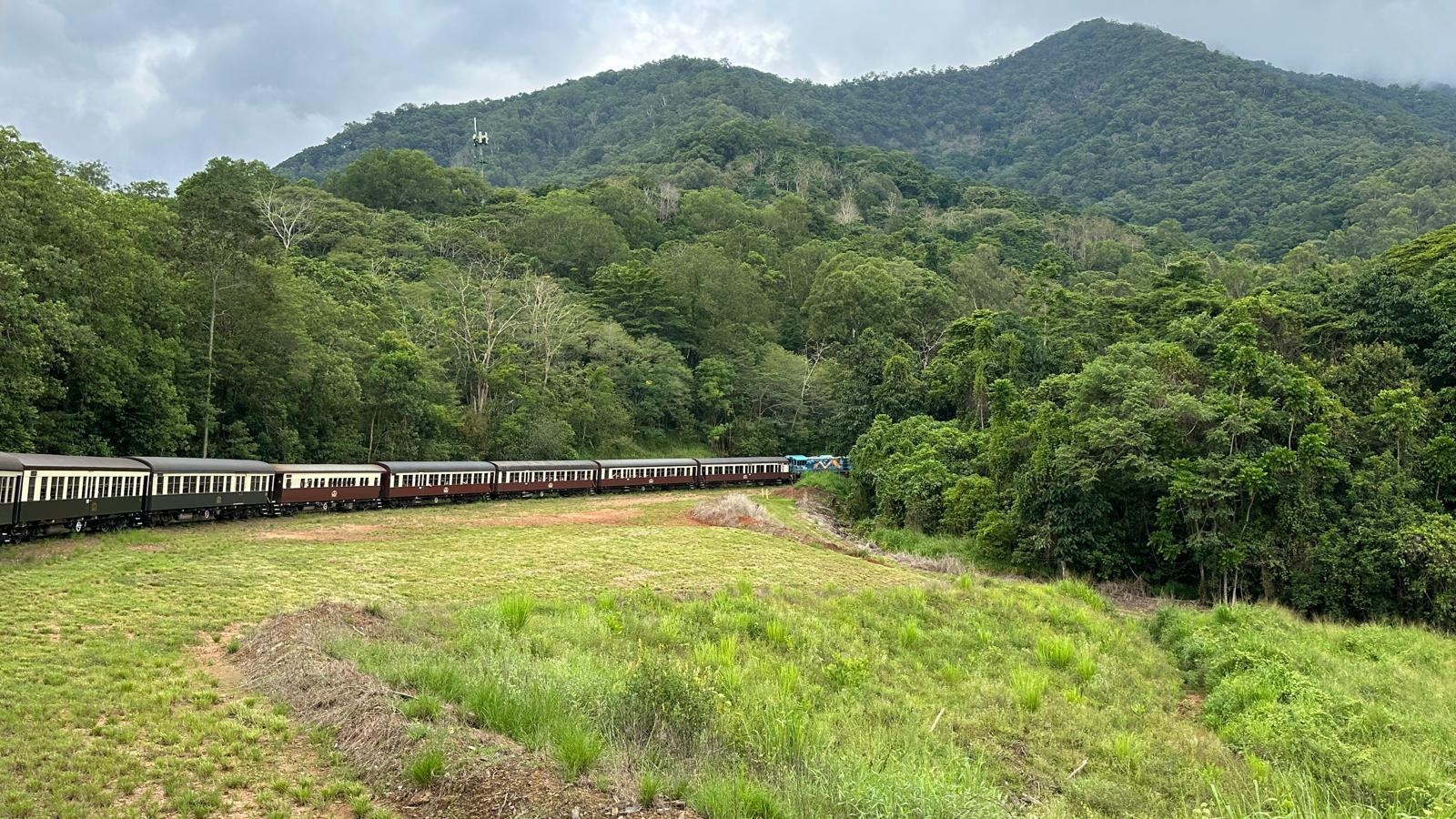 Heritage train - Kuranda landscape